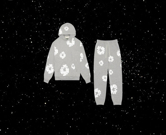 Denim Hoodie and Pants